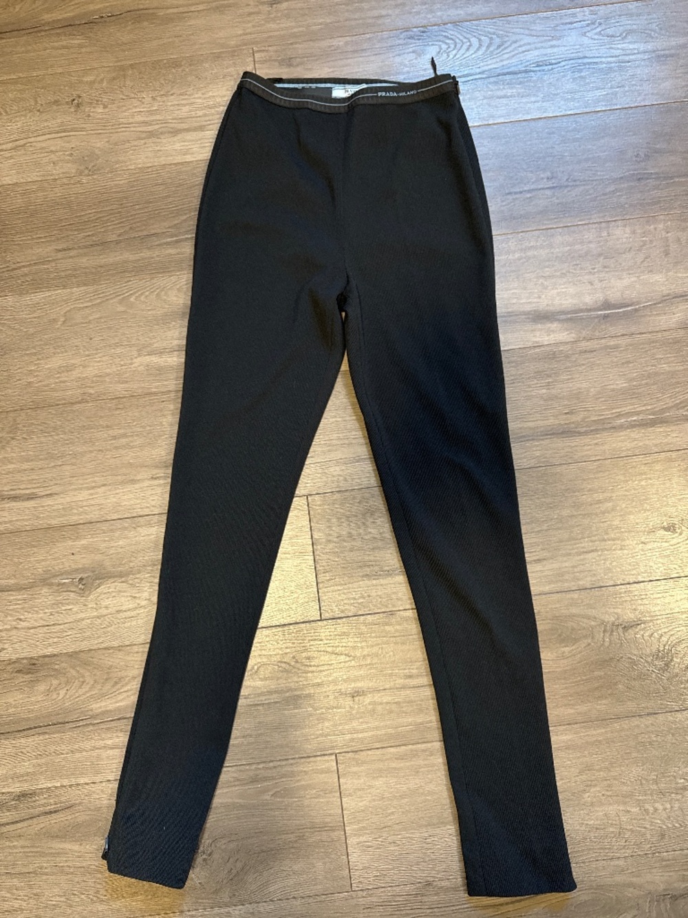 Vintage Prada leggings black y2k
